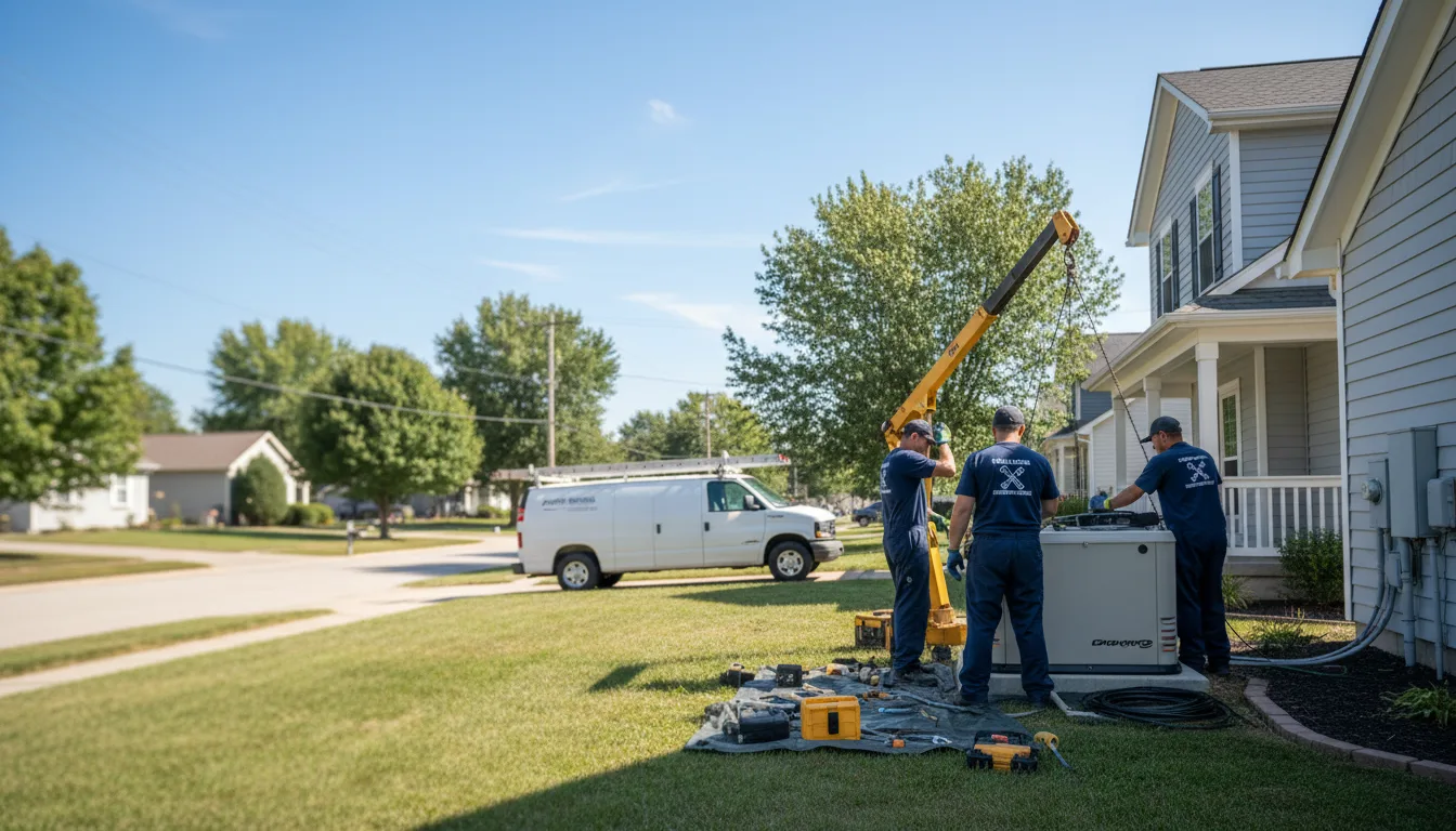 Generator Installation in Willow Springs, IL near me